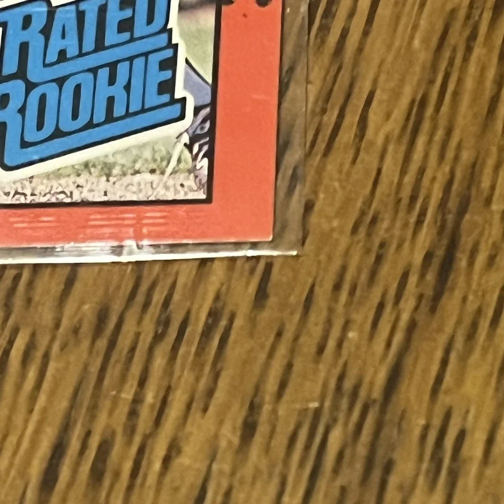 Vintage 1990 Donruss  #30 Sandy Alomar Jr Rated Rookie Error Card BB2
